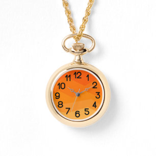 Tona orange armbandsur