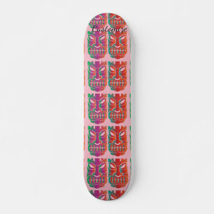 Tona Tiki Sculpture Thunder_Cove Mini Skateboard Bräda 18,5 Cm