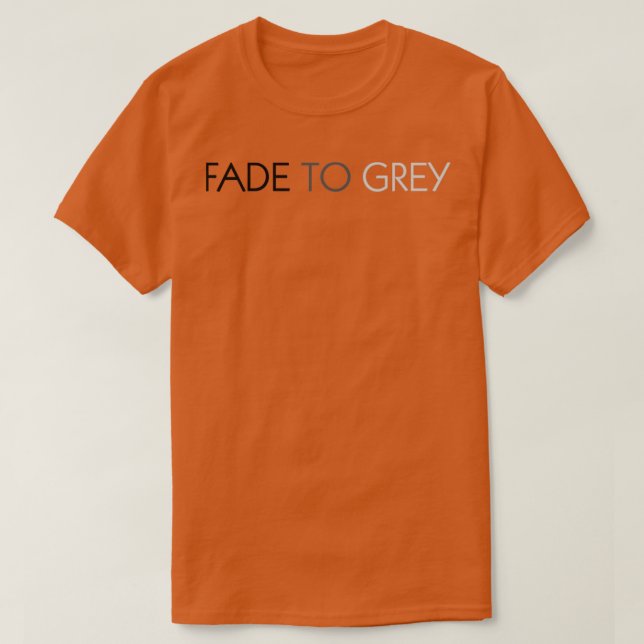 Tona till Grått T Shirt (Design framsida)