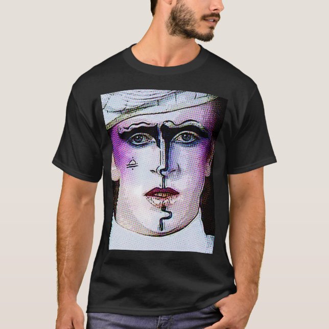 Tona till grått t shirt (Framsida)
