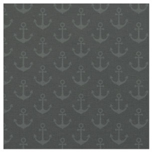 Tonal Anchors på svart Tyg