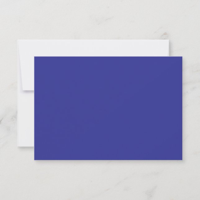 Tonal Blue Pub Mitzvah-svar OSA Kort (Framsida)