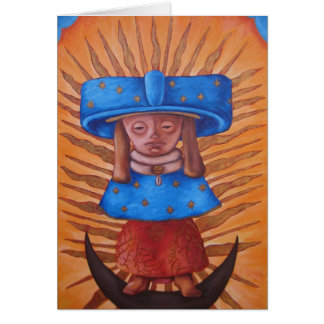 Tonantzin Teotihuacana Hälsningskort