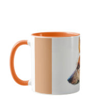 "Tonar boomeren" röda Heeler två muggen