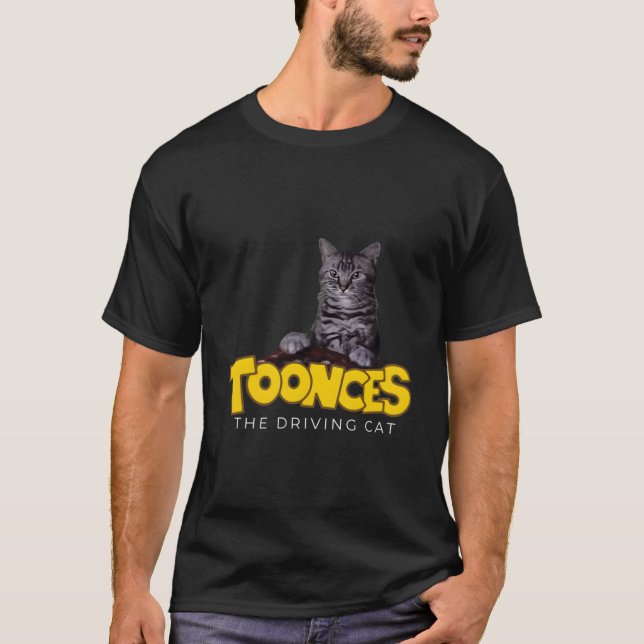 Tonar på förarsätet t shirt (Framsida)
