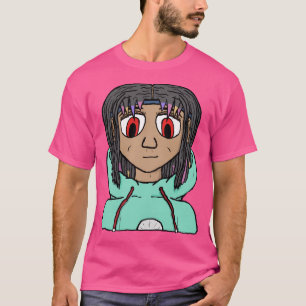 Tonåring animeringstecken t shirt
