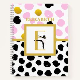 Tonåring Ballerina Dance Steps Journal-loggposter