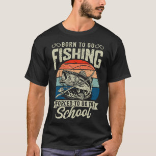 Tonåring båtar som fiskat fartyg som tvingats gå t shirt