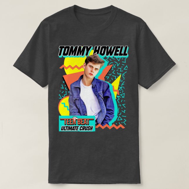 TONÅRING BEAT Ultimate Crush Tommy Howell T Shirt (Design framsida)