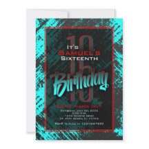 Tonåring Boy Birthday