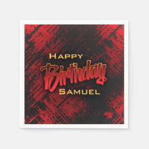 Tonåring Boy Birthday