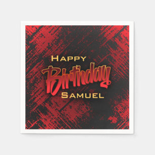 Tonåring Boy Birthday Pappersservett