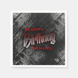 Tonåring Boy Birthday Pappersservett