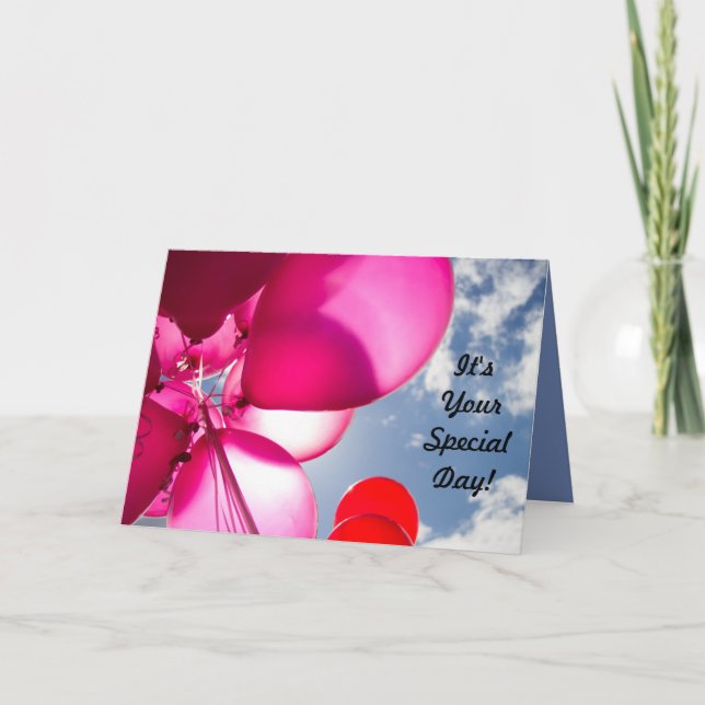 Tonåring födelsedagen kort (Framsida)