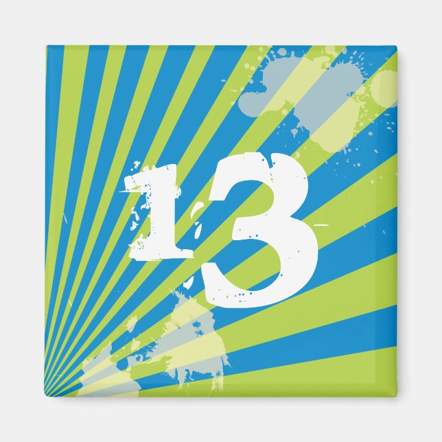 Tonåring Födelsedagsfestens favoriter | Magnet (Framsidan)