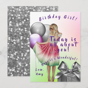 Tonåring födelsedagskort