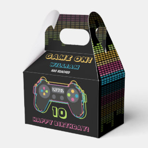 Tonåring Gaming Spelare Videospel Spelare Retro Fö Presentaskar