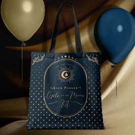 Tonåring Girl Celestial Blue First Måne Period Kit Tygkasse
