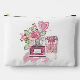 Tonåring Girl Cosmetics in Rosa and White