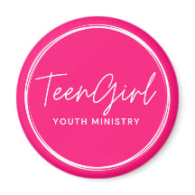 Tonåring Girl Youth Mission Magnet