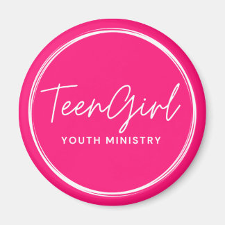 Tonåring Girl Youth Mission Magnet