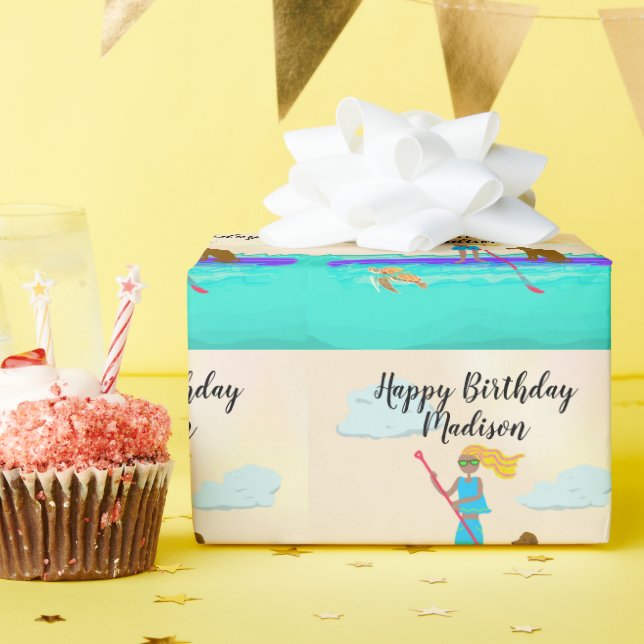 Tonåring Grattis på födelsedagen-Personligen för-a Presentpapper (Födelsedagsfest)