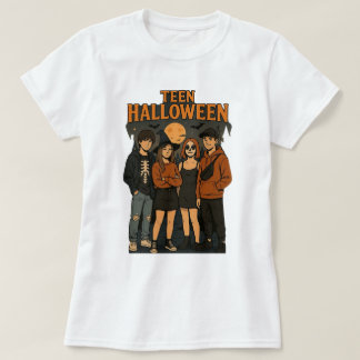 Tonåring Halloween Night Basic Långärmad T-Shirt
