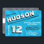 Tonåring/interpolera Graffiti Wall Birthday Boy Pa Inbjudningar<br><div class="desc">Det här är perfektens inbjudningsdesign för alla åldrar!</div>