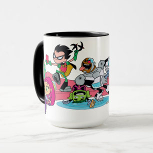 Tonåring jättar går! att närma sig det Tentacled Mugg