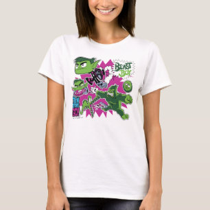 Tonåring jättar går! beastpojke Shapeshifts Tee Shirt