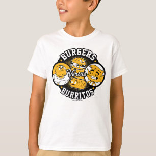 Tonåring jättar går! Burritos för hamburgare Tee