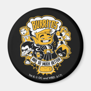 Tonåring jättar går! Den beastpojken "Burritos Magnet