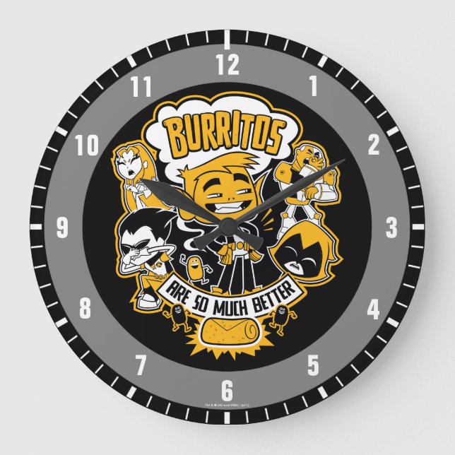 Tonåring jättar går! Den | beastpojken "Burritos Stor Klocka (Framsida)