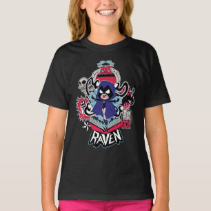 Tonåring jättar går! grafisk korpsvart demoni tee shirt