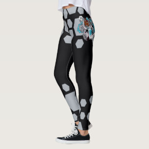 Tonåring jättar går! grafiska cyborgs arsenal leggings