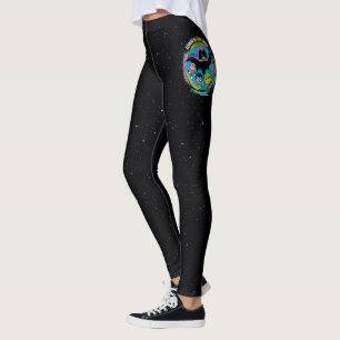Tonåring jättar går! korpsvarta "Azarath Metrion Leggings