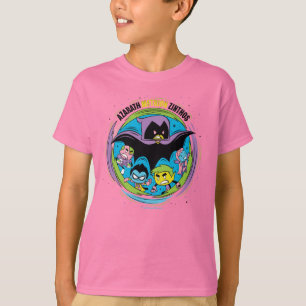 Tonåring jättar går! korpsvarta "Azarath Metrion T Shirt