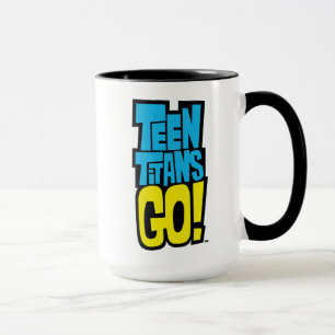 Tonåring jättar går! logotyp mugg