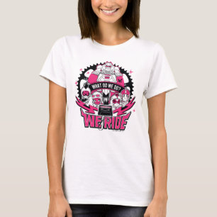 Tonåring jättar går! "rider vi" grafiska Retro Tee Shirt