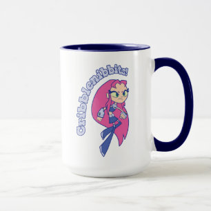 Tonåring jättar går! Starfire "Cribblenibbits! Mugg