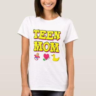 Tonåring mamman tee