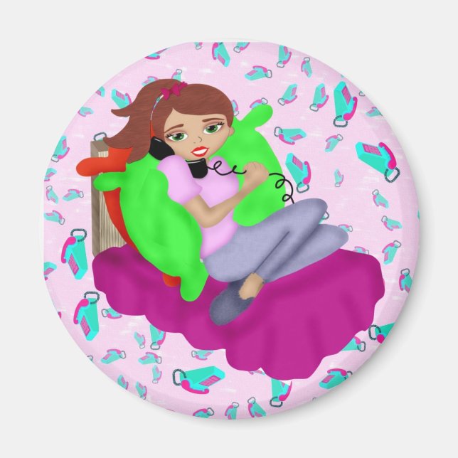 Tonåring samtal magnet (Framsidan)