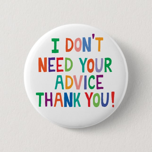 Tonåring som växer upp i enskilda oberoende knapp (Framsida)