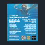 Tonåring Swimmer Porträtt, Swimming Bassäng Städni Flygblad<br><div class="desc">Tonåring Swimmer Porträtt,  Swimming Bassäng Städning Service Advertising Flyer av Affärskortet Store.</div>