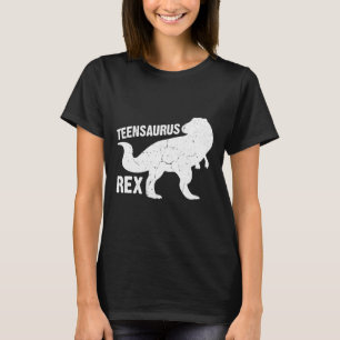 Tonåring Teensaurus Rex Dinosaur Paleontolog Dino T Shirt