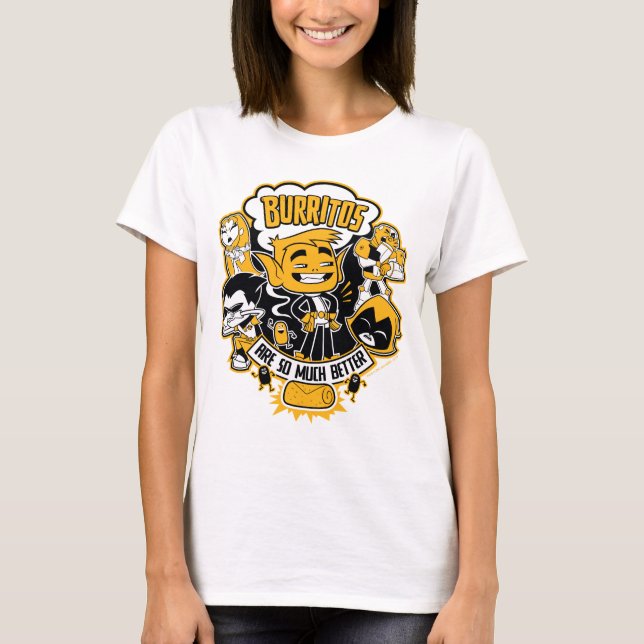 Tonåring Titans Go! | Beast Boy "Burritos are" Tröja (Framsida)