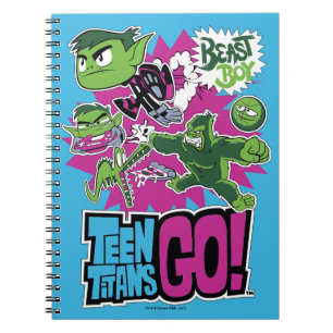 Tonåring Titans Go!   Beast Boy Shapeshifts Anteckningsbok