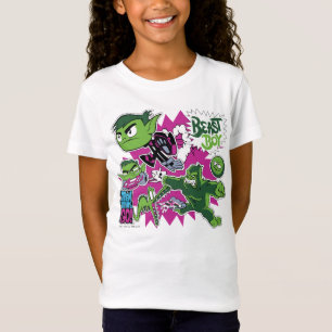 Tonåring Titans Go!   Beast Boy Shapeshifts T-shirt