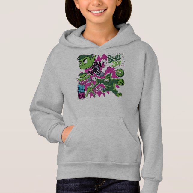 Tonåring Titans Go! | Beast Boy Shapeshifts Tee (Framsida)