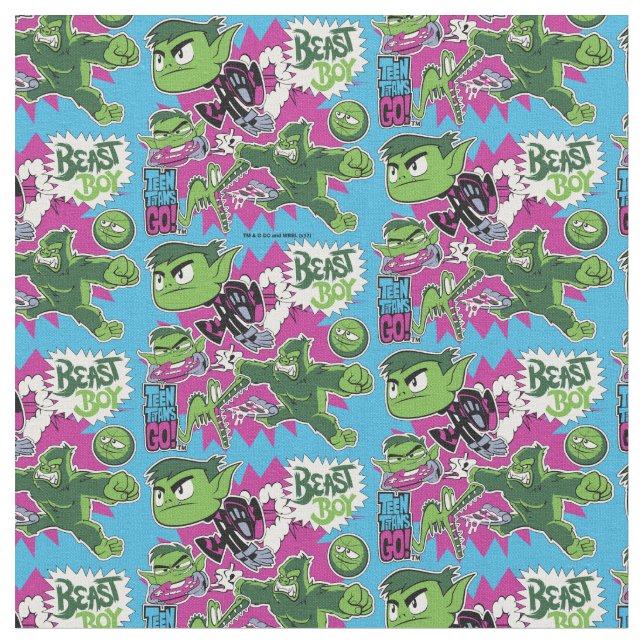Tonåring Titans Go! | Beast Boy Shapeshifts Tyg (Närbild)